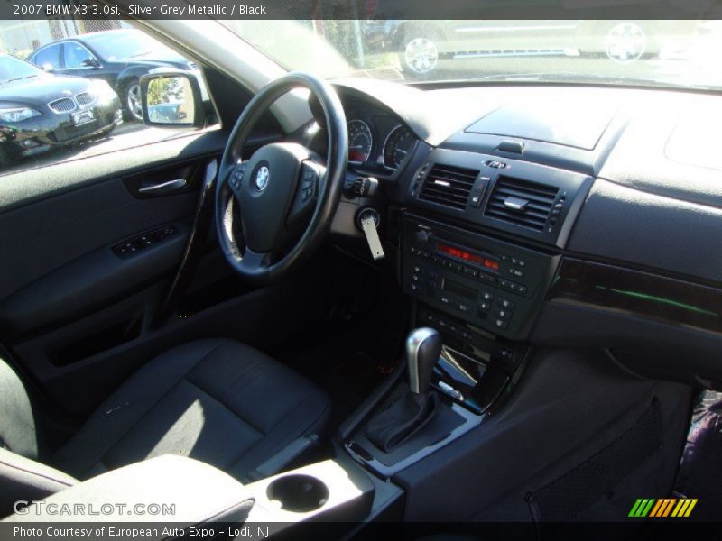 Silver Grey Metallic / Black 2007 BMW X3 3.0si