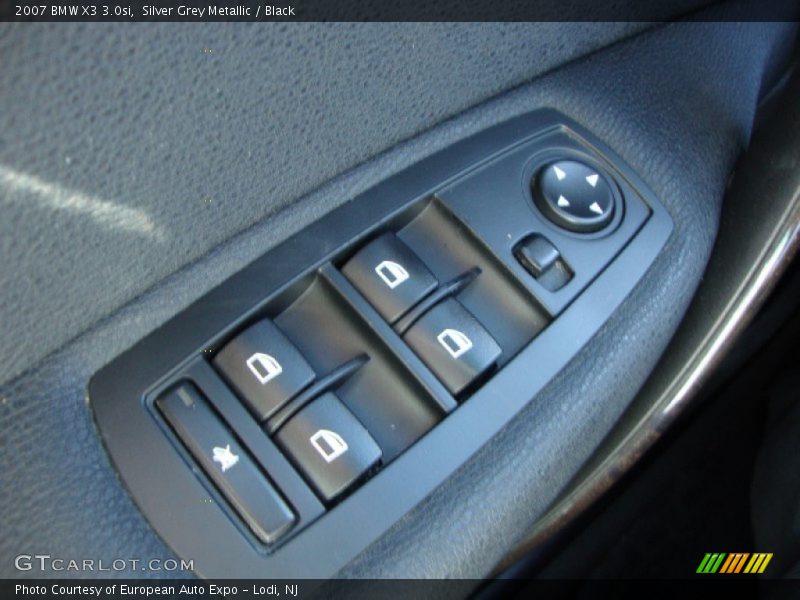 Silver Grey Metallic / Black 2007 BMW X3 3.0si