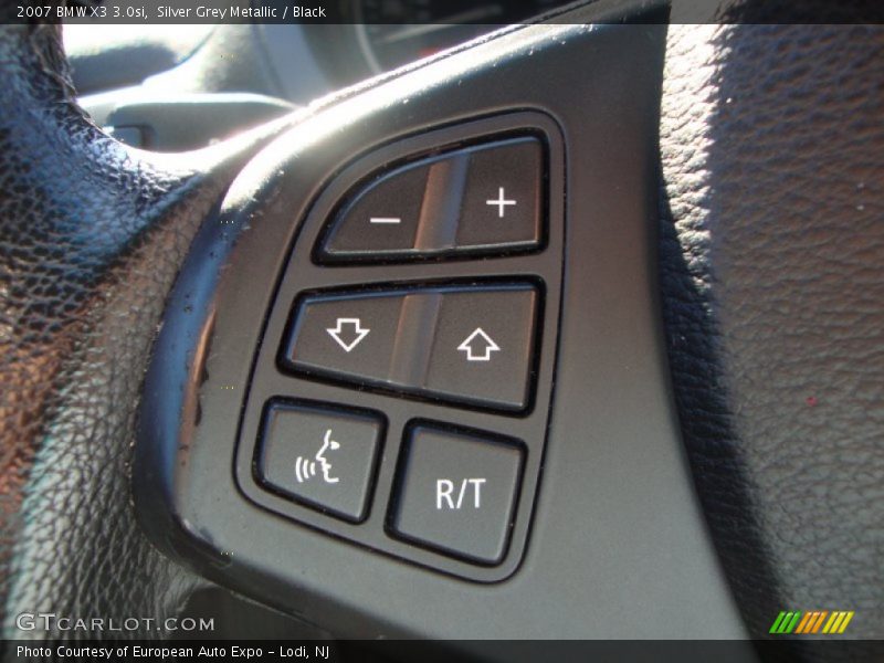 Silver Grey Metallic / Black 2007 BMW X3 3.0si