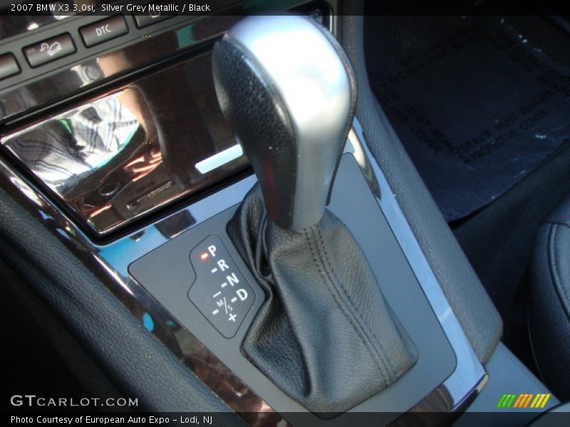 Silver Grey Metallic / Black 2007 BMW X3 3.0si
