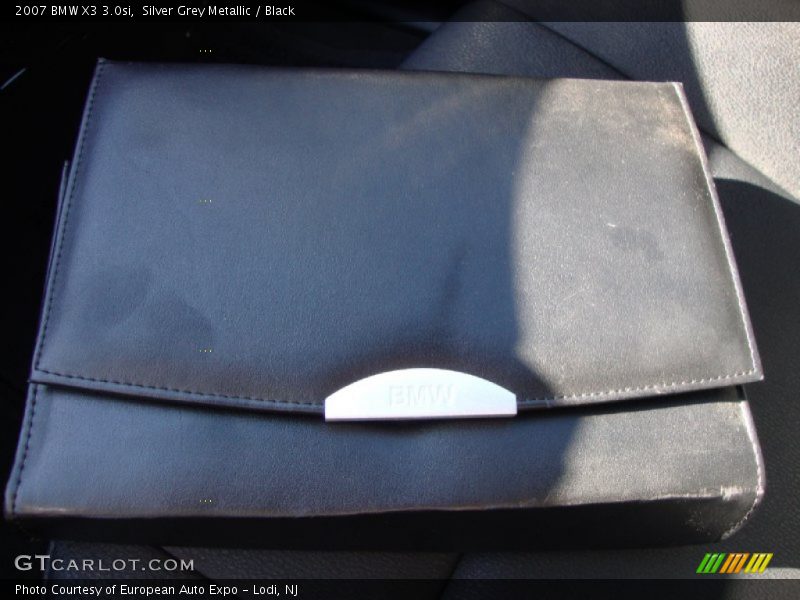 Silver Grey Metallic / Black 2007 BMW X3 3.0si