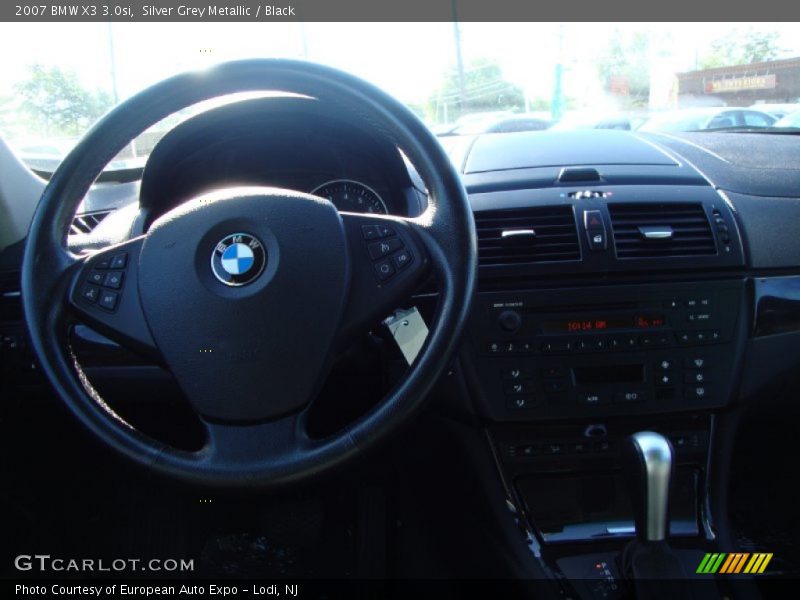 Silver Grey Metallic / Black 2007 BMW X3 3.0si