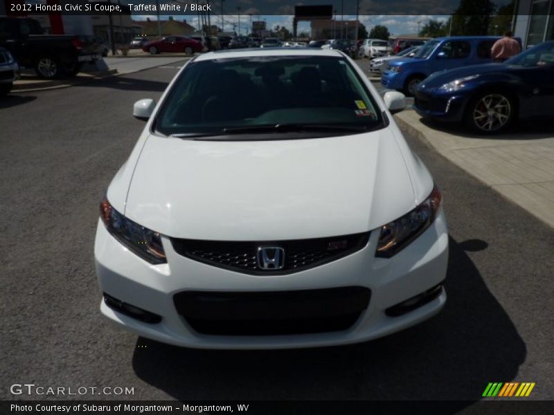 Taffeta White / Black 2012 Honda Civic Si Coupe