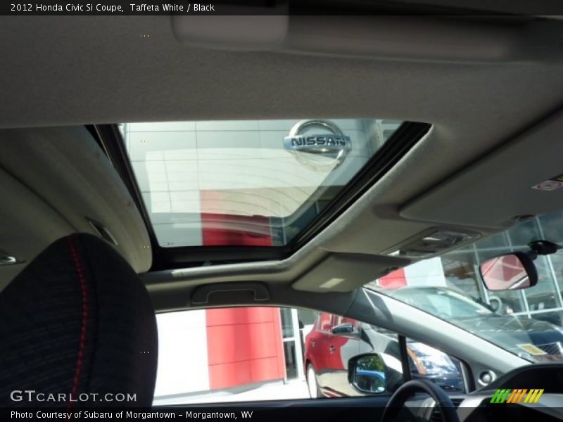 Taffeta White / Black 2012 Honda Civic Si Coupe