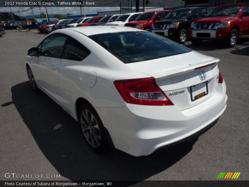 Taffeta White / Black 2012 Honda Civic Si Coupe