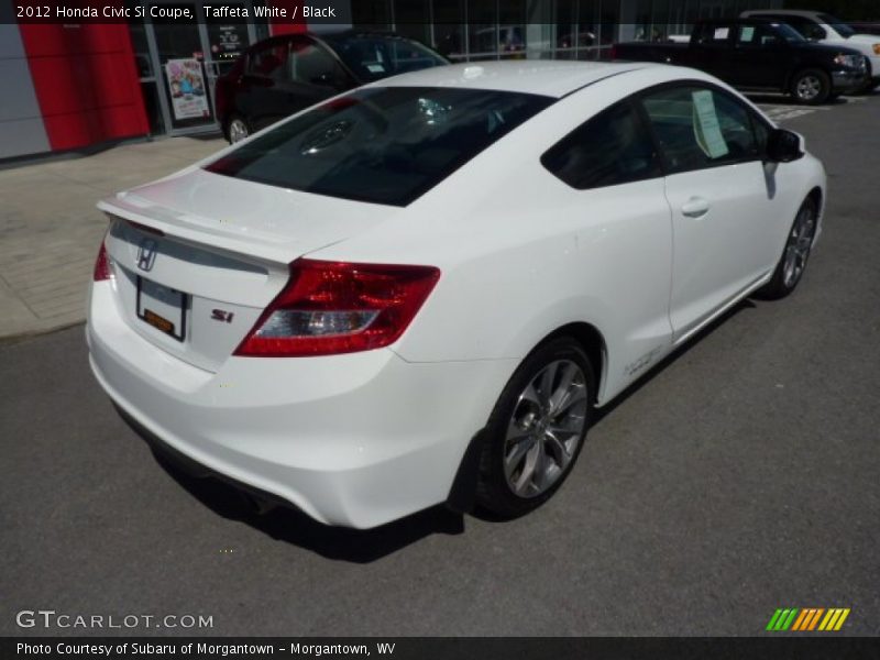 Taffeta White / Black 2012 Honda Civic Si Coupe