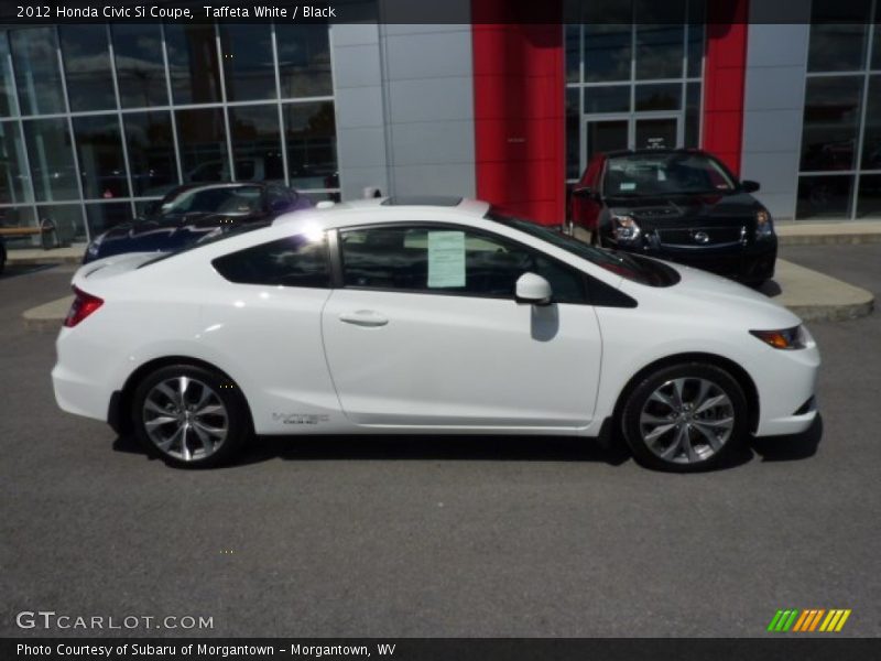 Taffeta White / Black 2012 Honda Civic Si Coupe