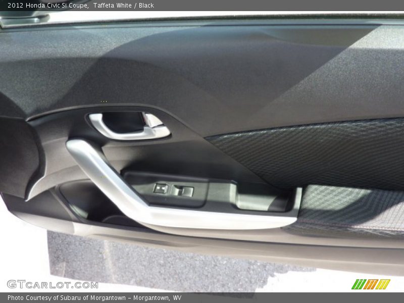 Taffeta White / Black 2012 Honda Civic Si Coupe