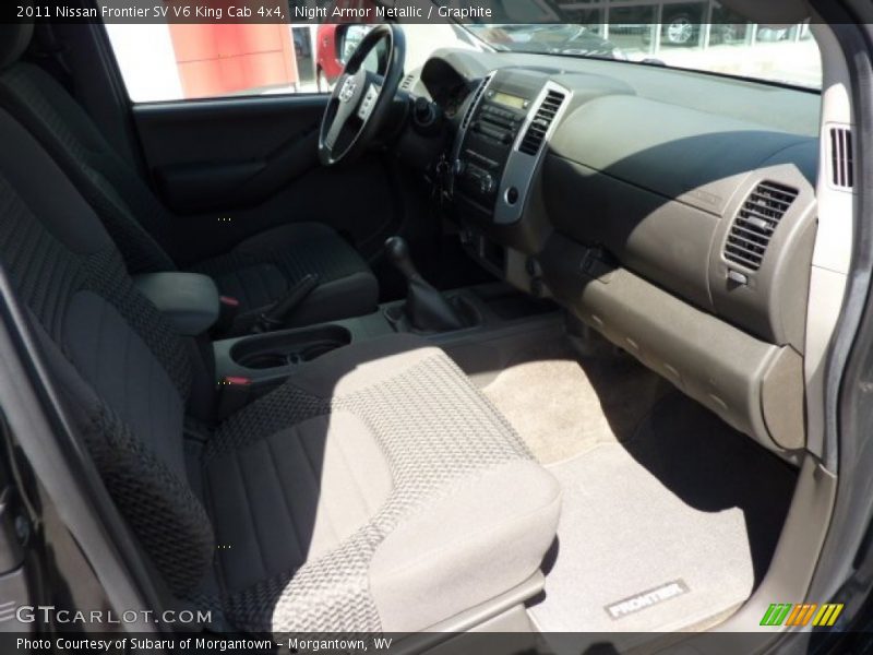Night Armor Metallic / Graphite 2011 Nissan Frontier SV V6 King Cab 4x4