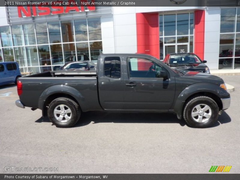 Night Armor Metallic / Graphite 2011 Nissan Frontier SV V6 King Cab 4x4