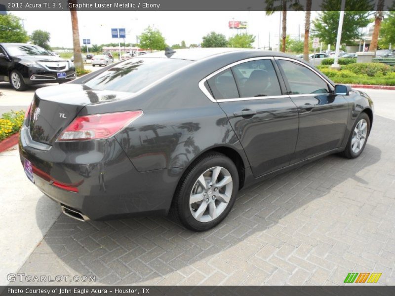 Graphite Luster Metallic / Ebony 2012 Acura TL 3.5