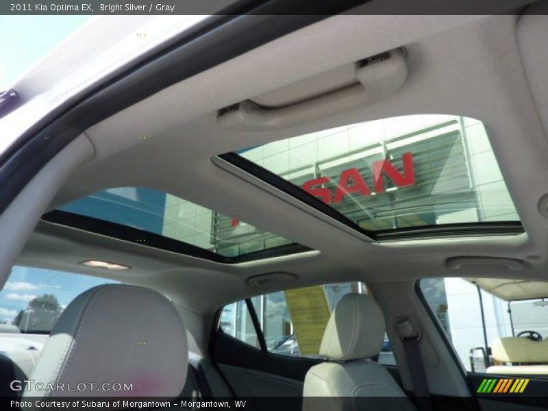 Bright Silver / Gray 2011 Kia Optima EX