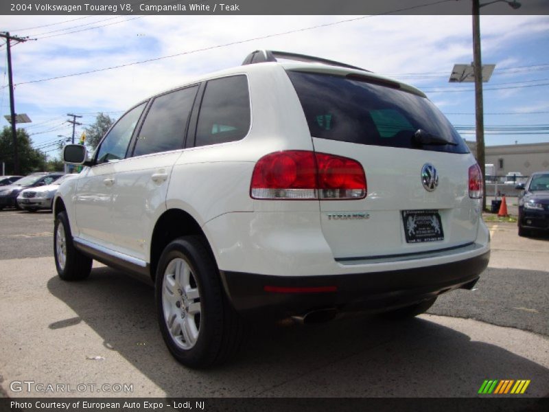 Campanella White / Teak 2004 Volkswagen Touareg V8