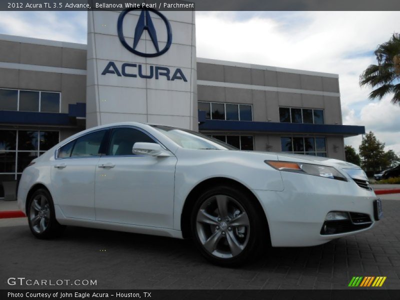 Bellanova White Pearl / Parchment 2012 Acura TL 3.5 Advance