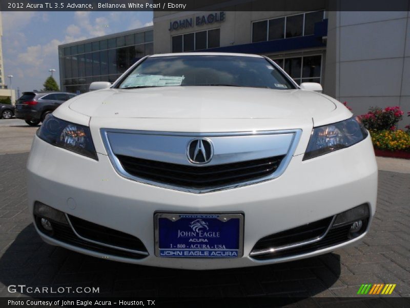 Bellanova White Pearl / Ebony 2012 Acura TL 3.5 Advance