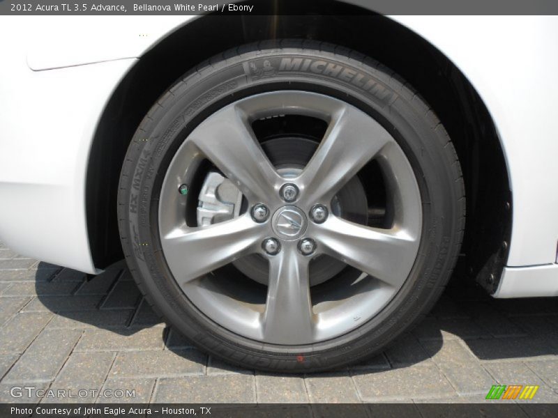 Bellanova White Pearl / Ebony 2012 Acura TL 3.5 Advance