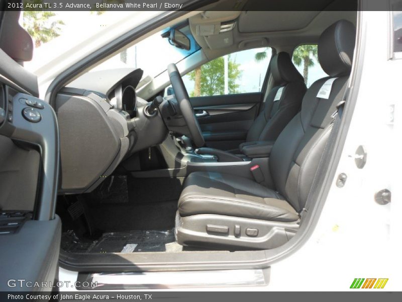 Bellanova White Pearl / Ebony 2012 Acura TL 3.5 Advance