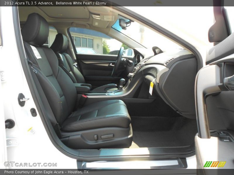 Bellanova White Pearl / Ebony 2012 Acura TL 3.5 Advance