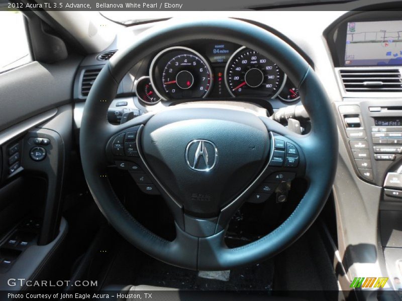 Bellanova White Pearl / Ebony 2012 Acura TL 3.5 Advance