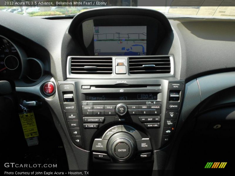 Bellanova White Pearl / Ebony 2012 Acura TL 3.5 Advance
