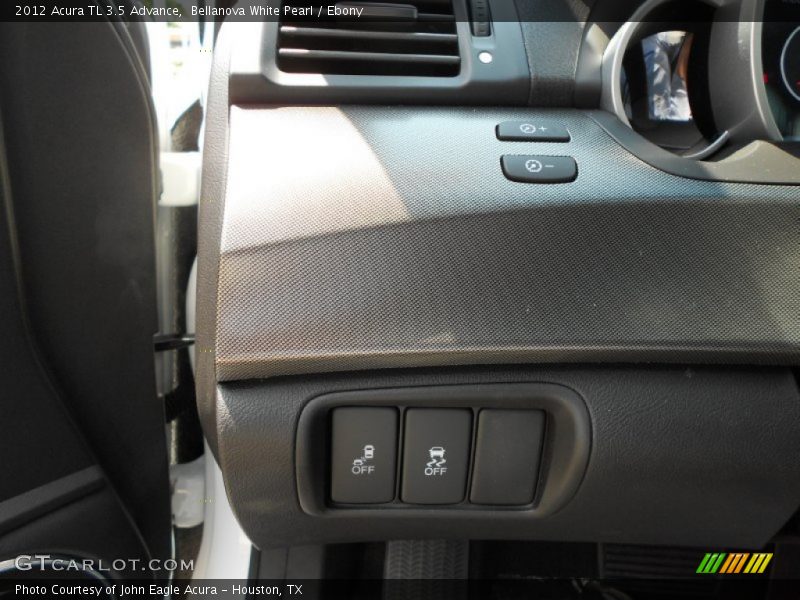 Bellanova White Pearl / Ebony 2012 Acura TL 3.5 Advance