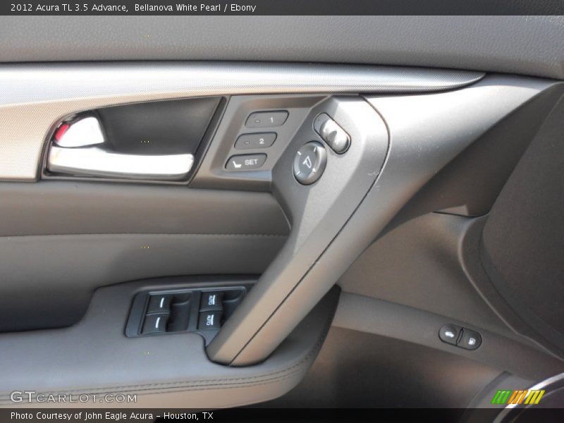 Bellanova White Pearl / Ebony 2012 Acura TL 3.5 Advance