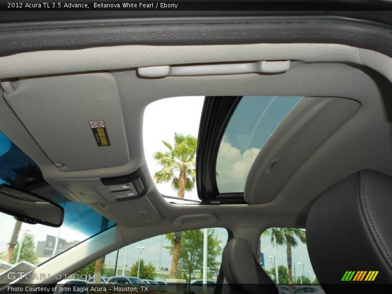 Bellanova White Pearl / Ebony 2012 Acura TL 3.5 Advance
