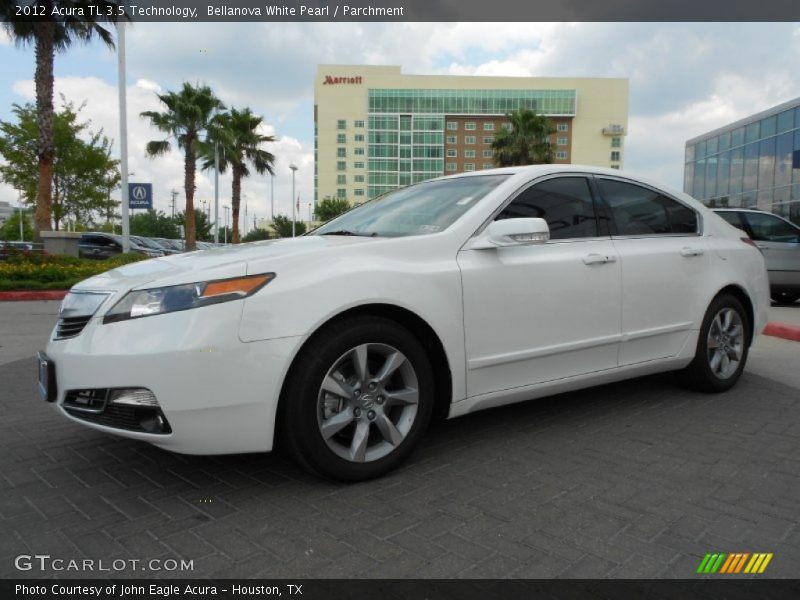Bellanova White Pearl / Parchment 2012 Acura TL 3.5 Technology