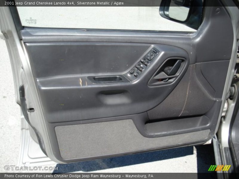 Silverstone Metallic / Agate 2001 Jeep Grand Cherokee Laredo 4x4