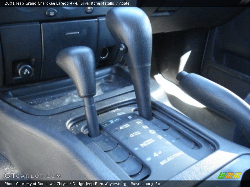 Silverstone Metallic / Agate 2001 Jeep Grand Cherokee Laredo 4x4