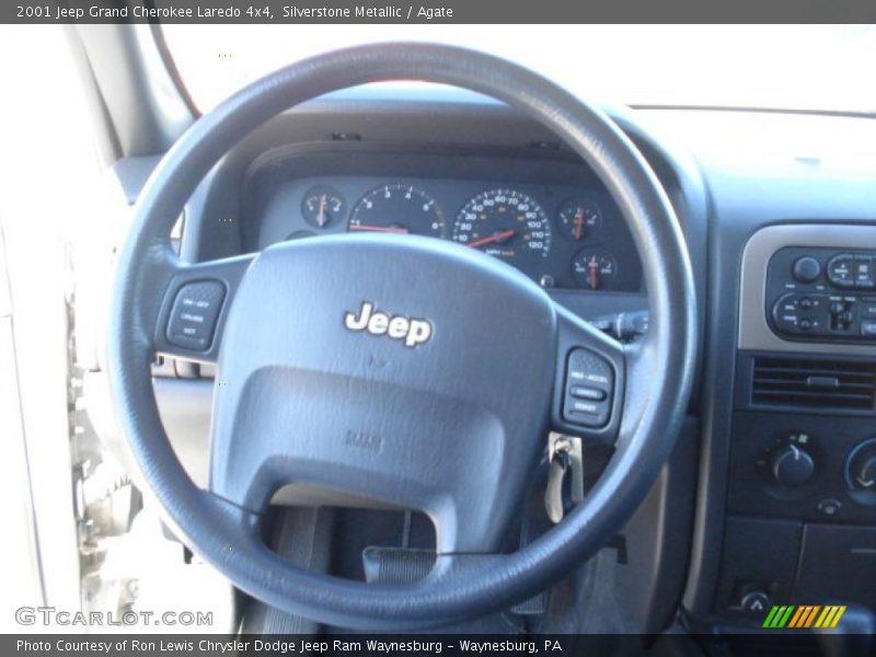 Silverstone Metallic / Agate 2001 Jeep Grand Cherokee Laredo 4x4