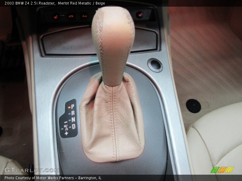  2003 Z4 2.5i Roadster 5 Speed Automatic Shifter