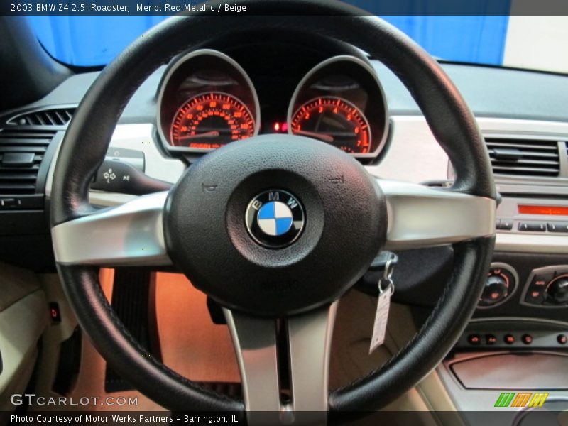  2003 Z4 2.5i Roadster Steering Wheel