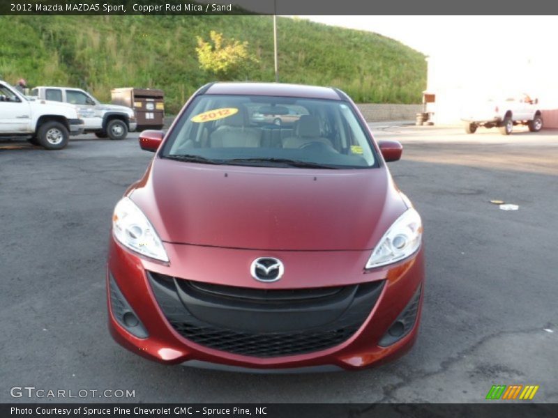 Copper Red Mica / Sand 2012 Mazda MAZDA5 Sport