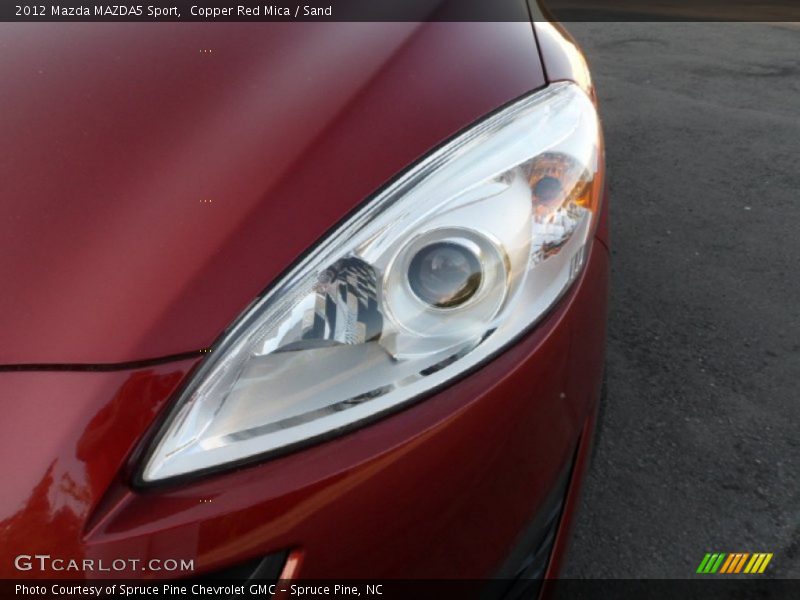 Copper Red Mica / Sand 2012 Mazda MAZDA5 Sport