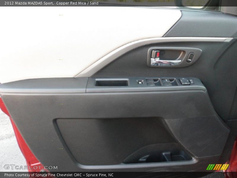 Copper Red Mica / Sand 2012 Mazda MAZDA5 Sport