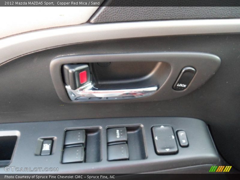 Copper Red Mica / Sand 2012 Mazda MAZDA5 Sport