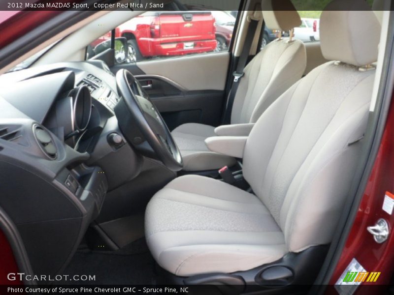 Copper Red Mica / Sand 2012 Mazda MAZDA5 Sport