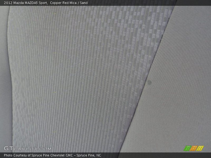 Copper Red Mica / Sand 2012 Mazda MAZDA5 Sport