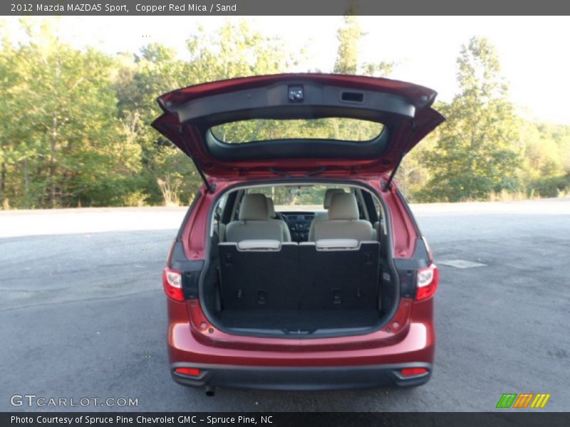 Copper Red Mica / Sand 2012 Mazda MAZDA5 Sport