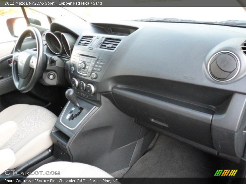 Copper Red Mica / Sand 2012 Mazda MAZDA5 Sport