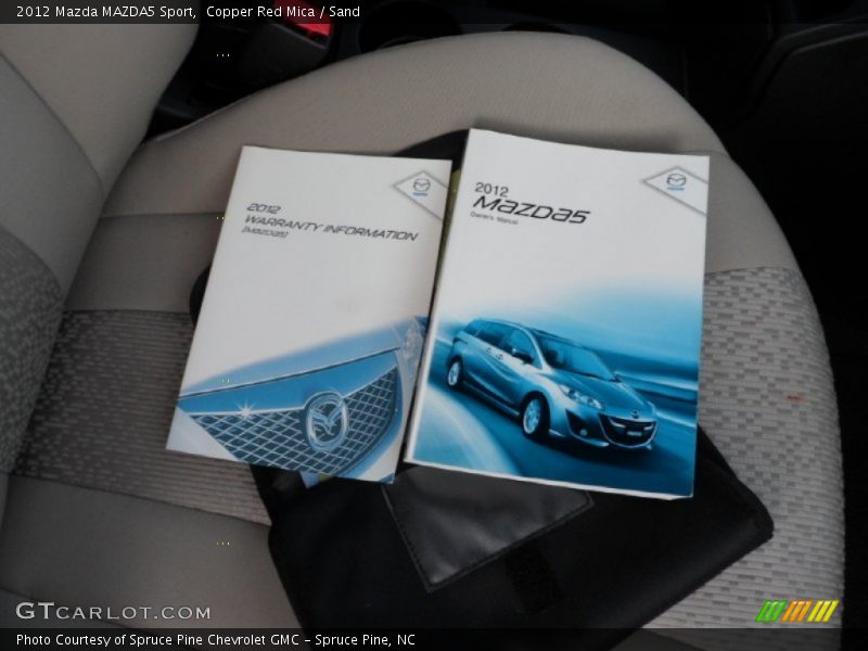 Copper Red Mica / Sand 2012 Mazda MAZDA5 Sport