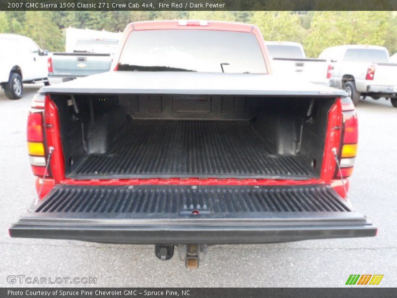 Fire Red / Dark Pewter 2007 GMC Sierra 1500 Classic Z71 Crew Cab 4x4