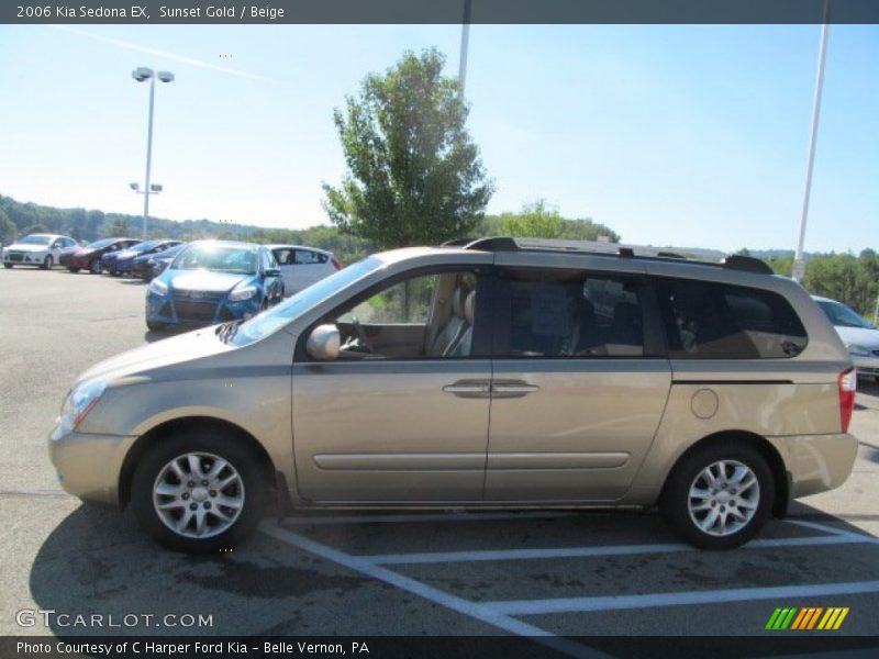 Sunset Gold / Beige 2006 Kia Sedona EX