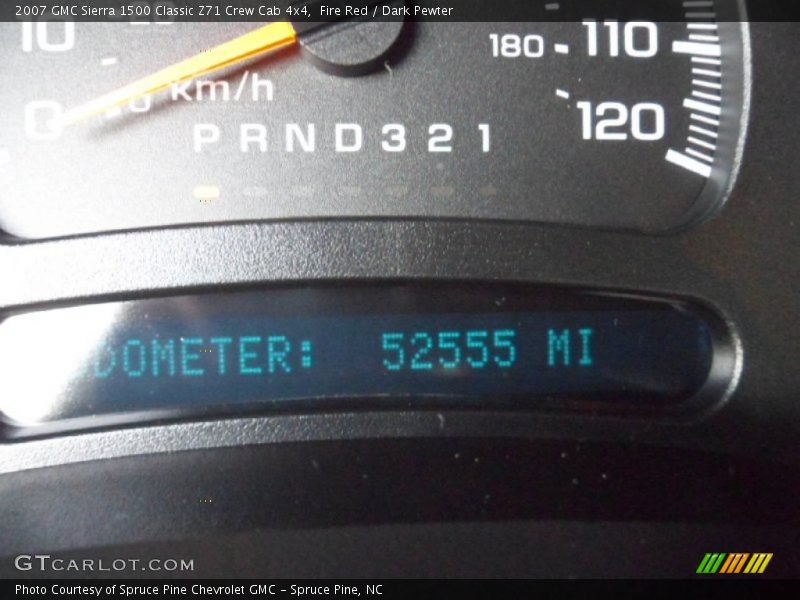 Fire Red / Dark Pewter 2007 GMC Sierra 1500 Classic Z71 Crew Cab 4x4