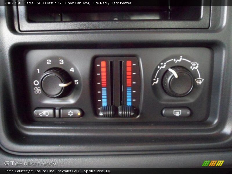 Fire Red / Dark Pewter 2007 GMC Sierra 1500 Classic Z71 Crew Cab 4x4