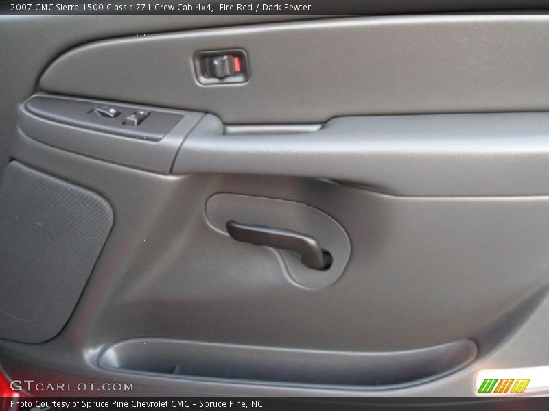 Fire Red / Dark Pewter 2007 GMC Sierra 1500 Classic Z71 Crew Cab 4x4