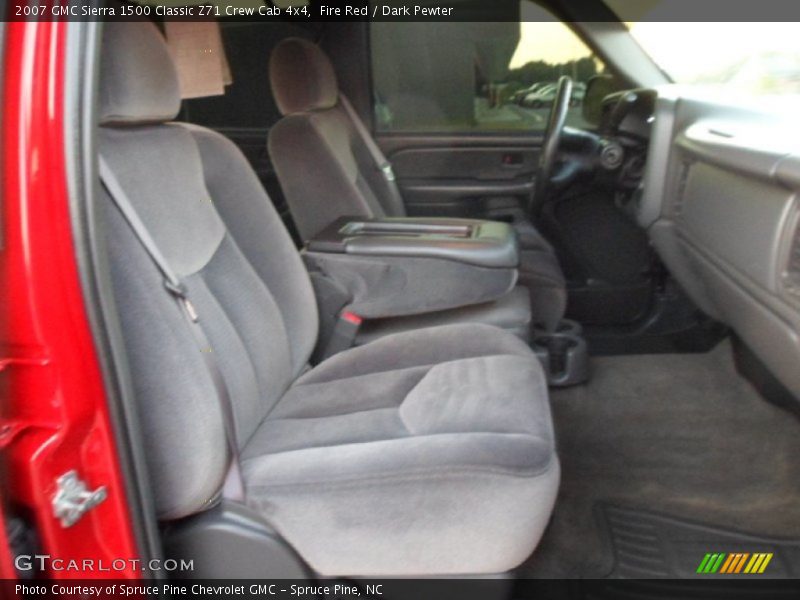 Fire Red / Dark Pewter 2007 GMC Sierra 1500 Classic Z71 Crew Cab 4x4