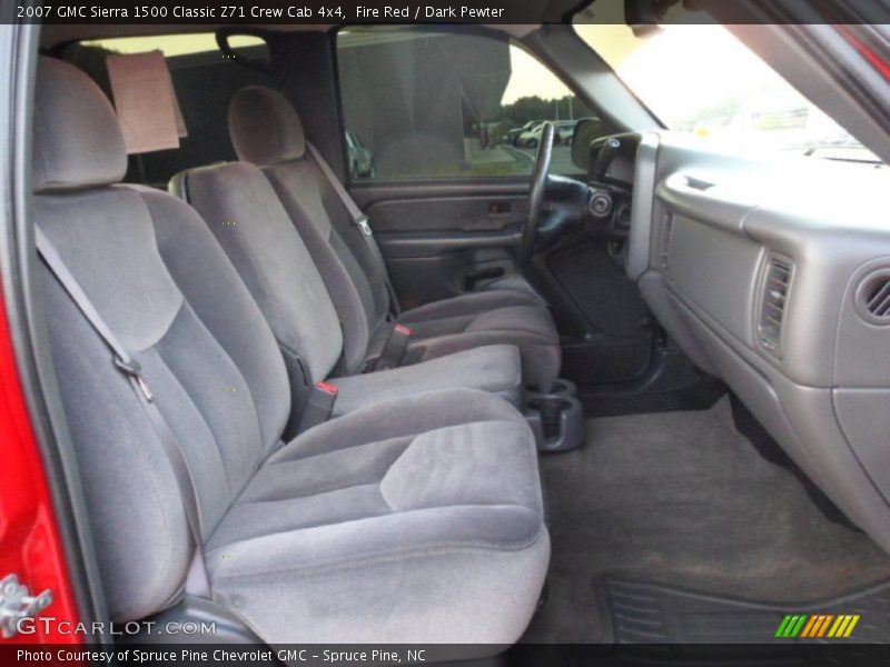 Fire Red / Dark Pewter 2007 GMC Sierra 1500 Classic Z71 Crew Cab 4x4