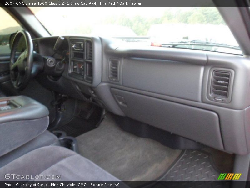 Fire Red / Dark Pewter 2007 GMC Sierra 1500 Classic Z71 Crew Cab 4x4